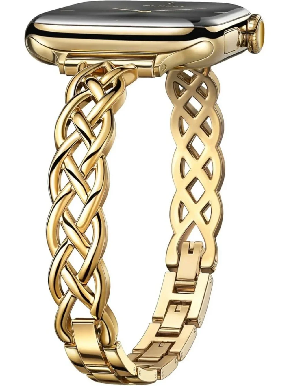 Elegant Slim Bracelet for Apple Watch 38-49mm - Stainless Steel Dressy Strap for